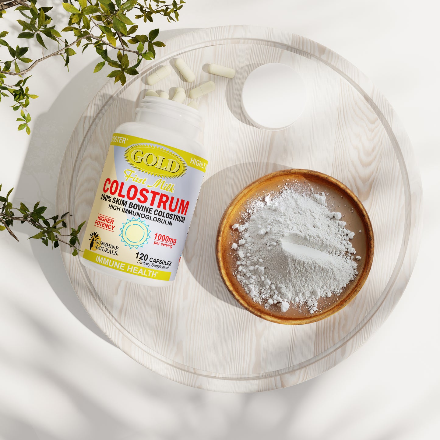 Colostrum GOLD First Milk 120 Capsules