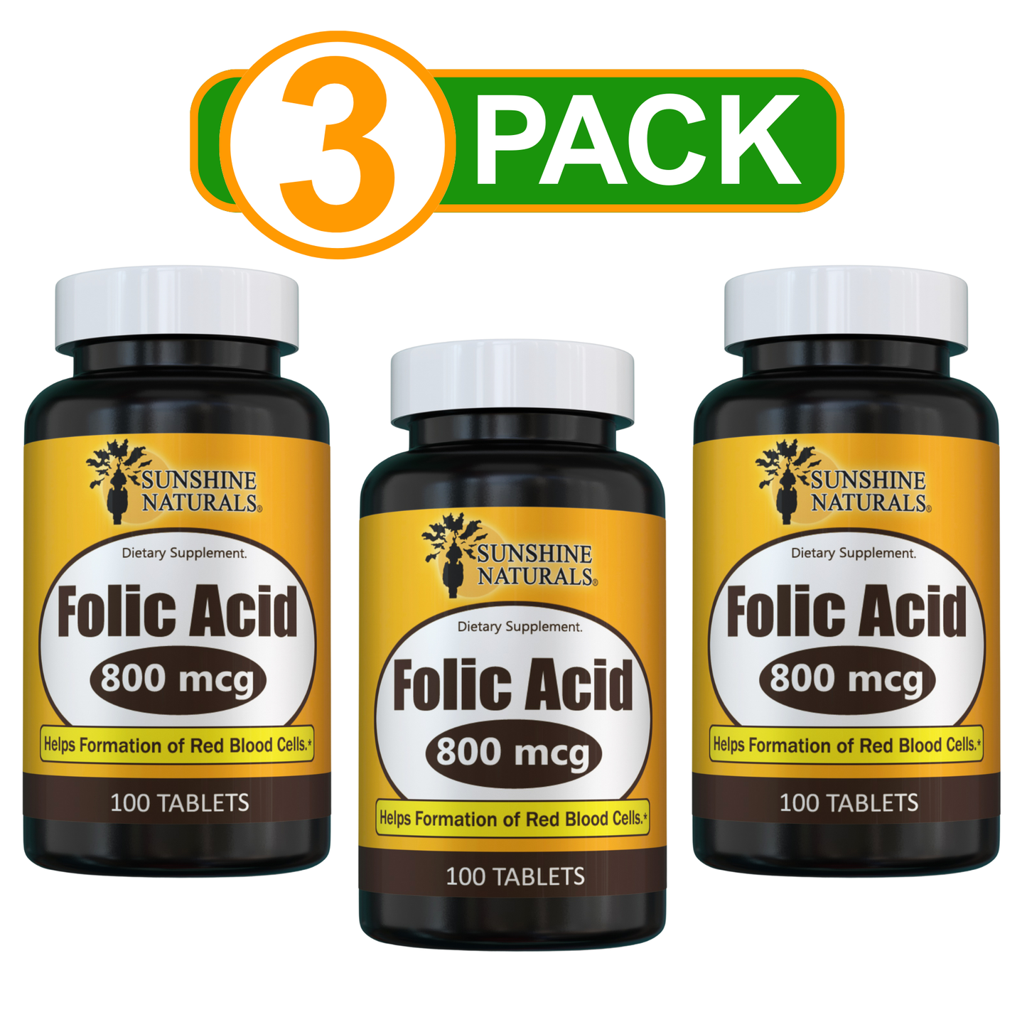 Folic Acid 100 tablets