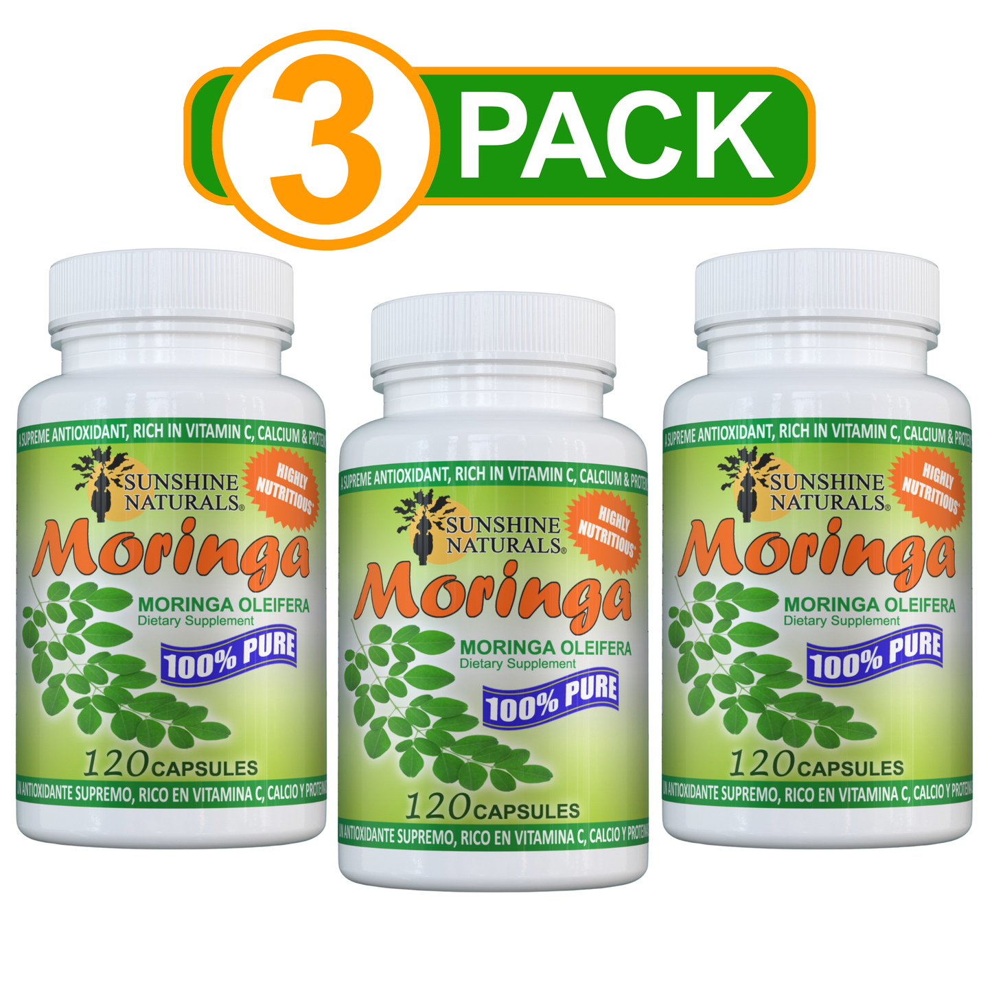 Moringa 800mg 120 Capsules