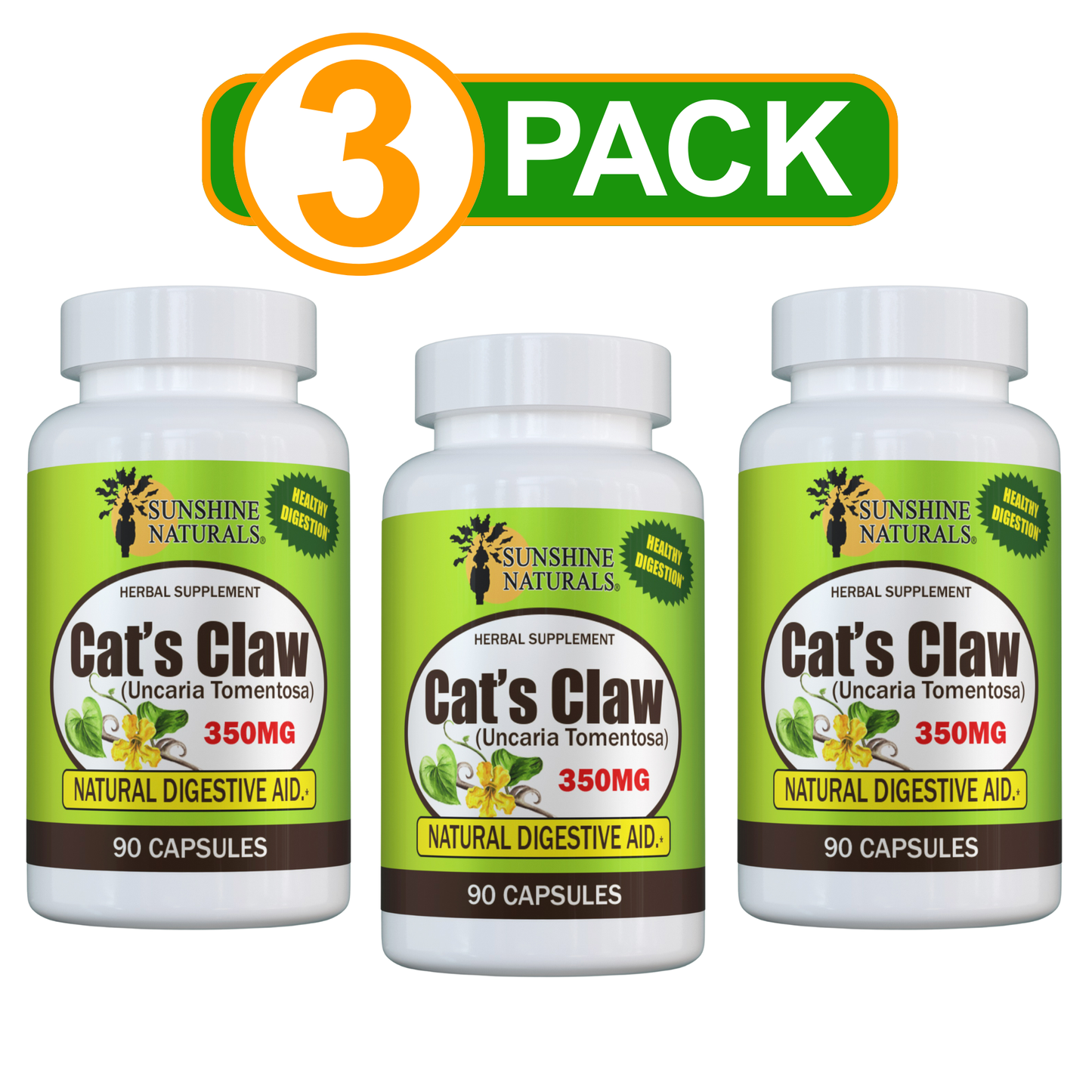 Cats Claw Root 350mg 60 Capsules