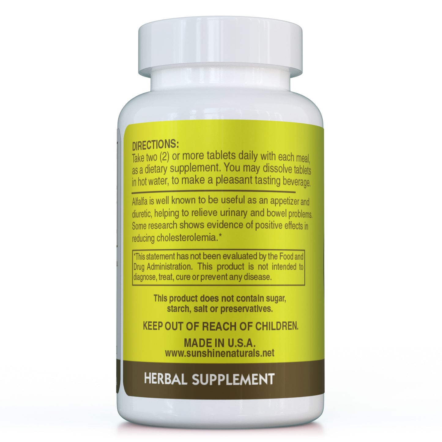 Alfalfa 500mg 100 Tablets