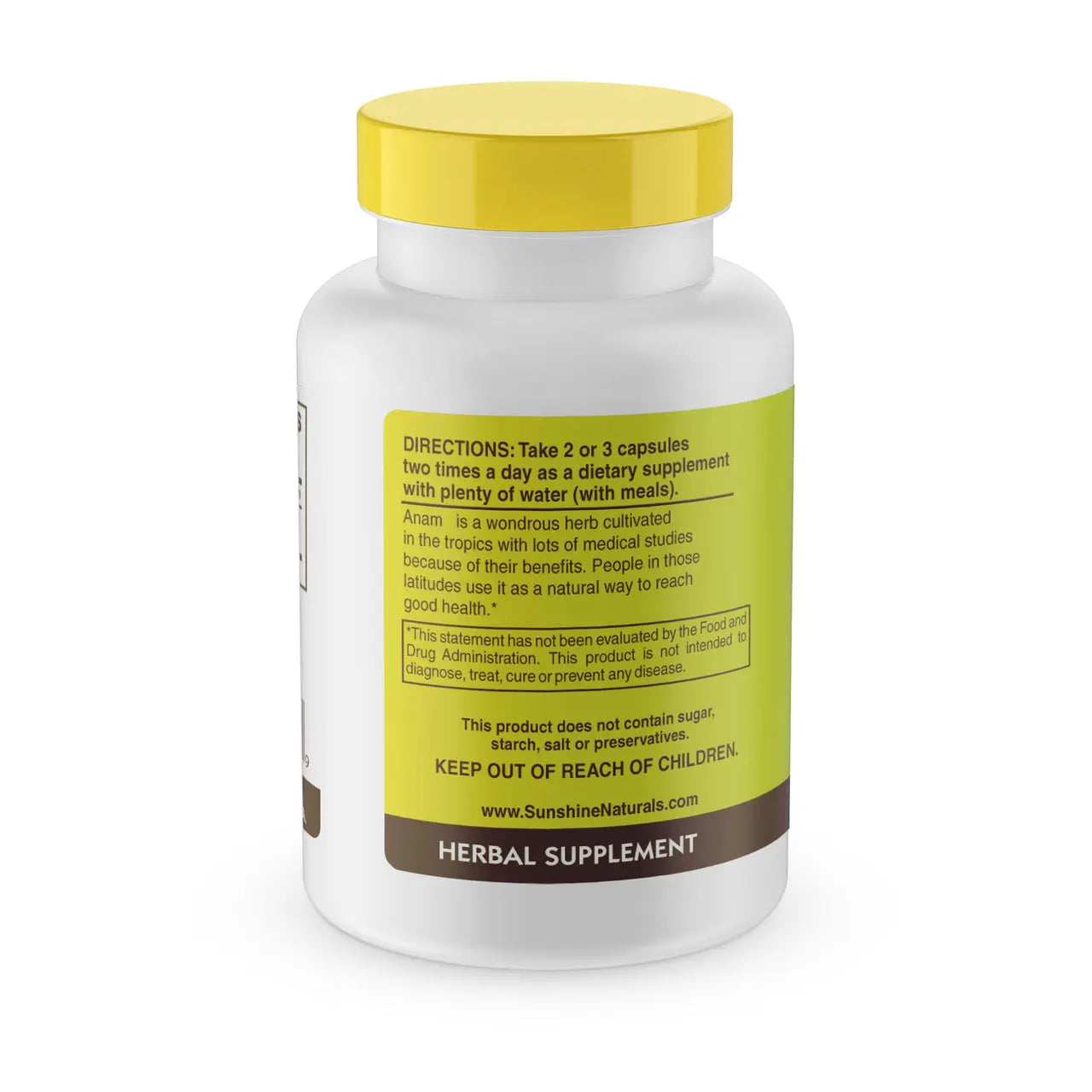 Anamu 450mg 100 Capsules Sunshinenaturals