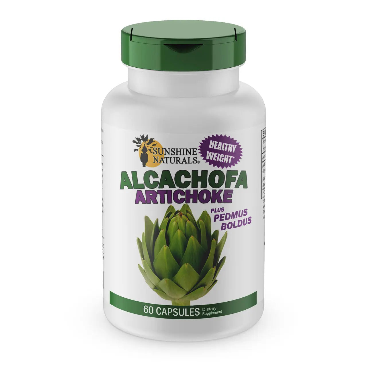 Artichoke (Alcachofa) Plus Boldus 60 Capsules Sunshinenaturals