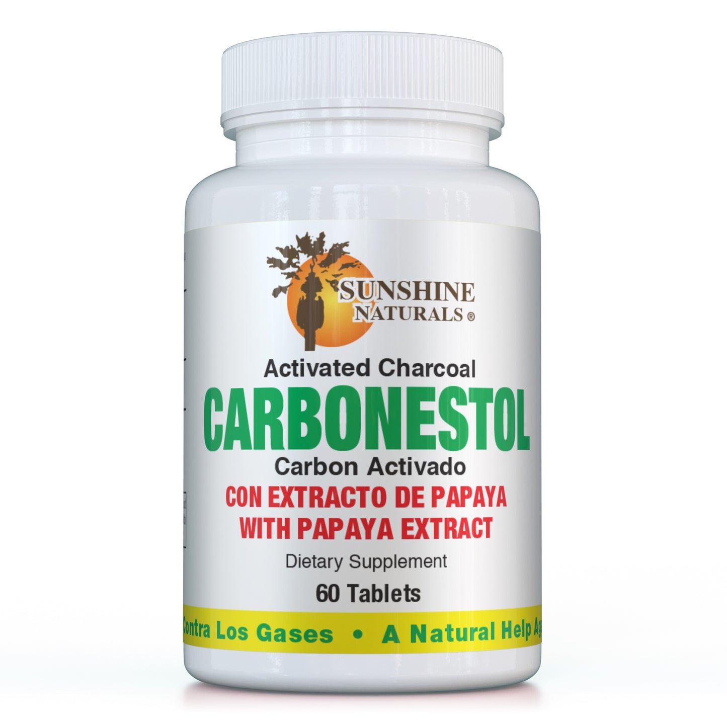 Activated Charcoal (Carbonestol) 60 Tablets