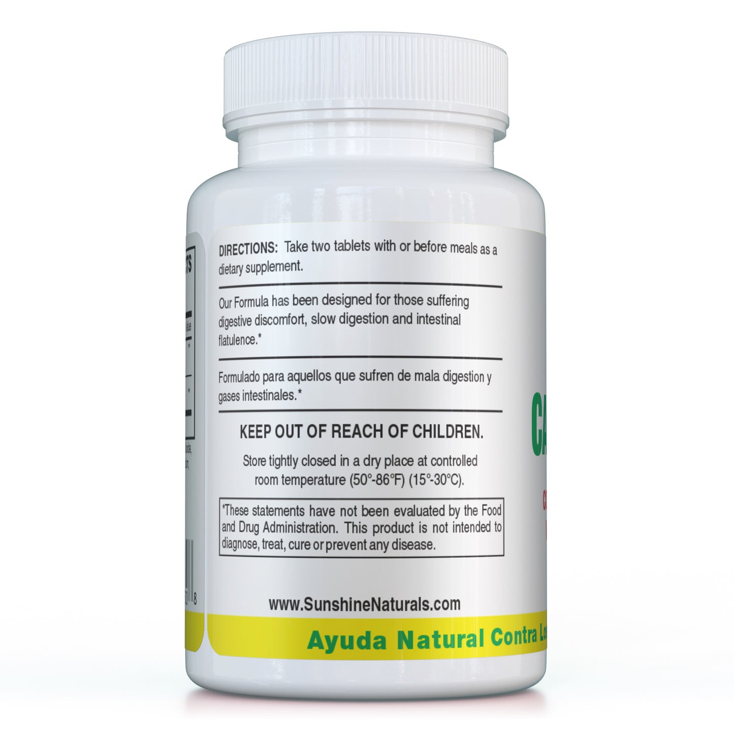 Activated Charcoal (Carbonestol) 60 Tablets