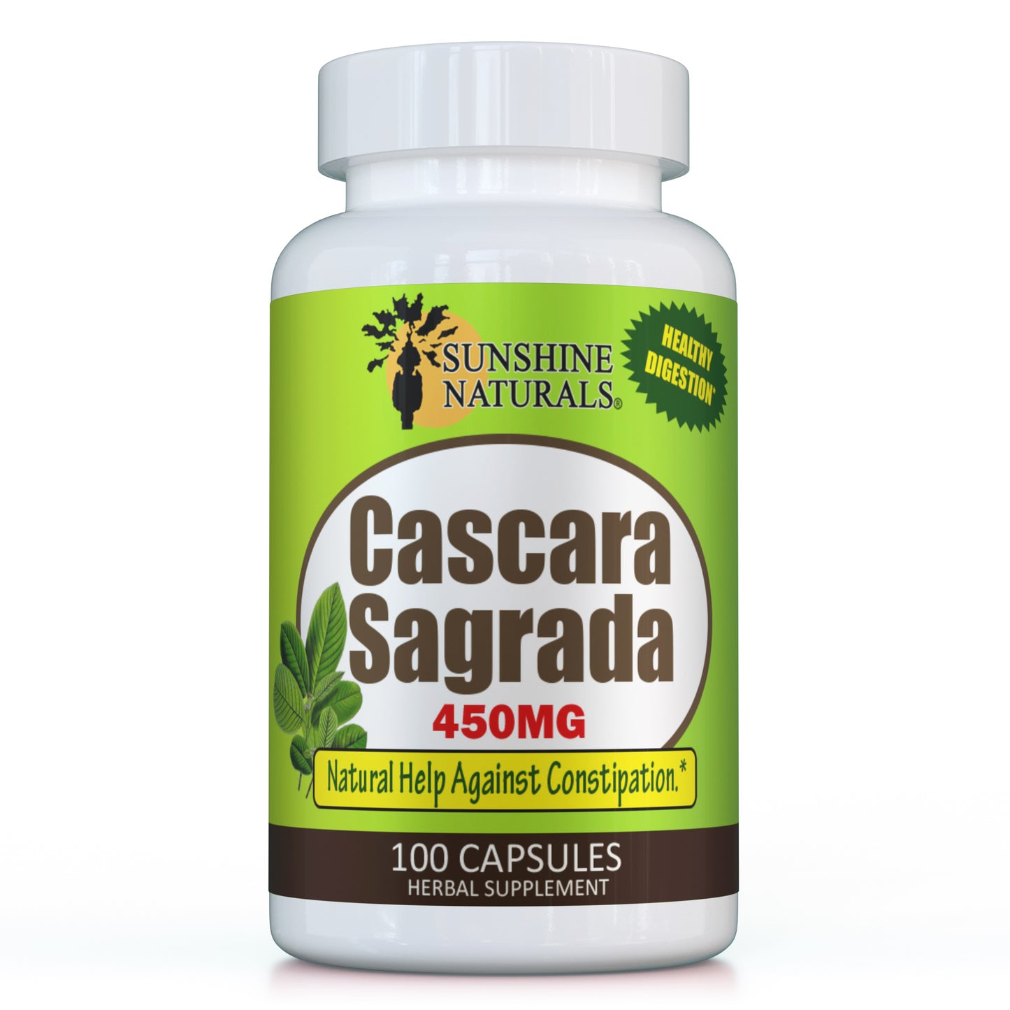 Cascara Sagrada 450mg 100 Capsules