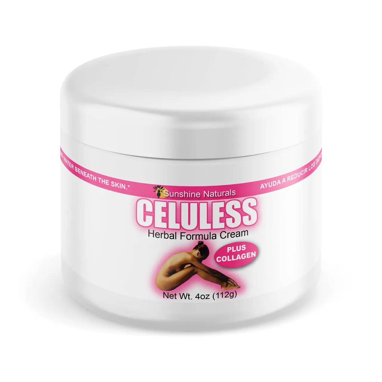 Celluless Cellulite Cream 4 Ounces Sunshinenaturals