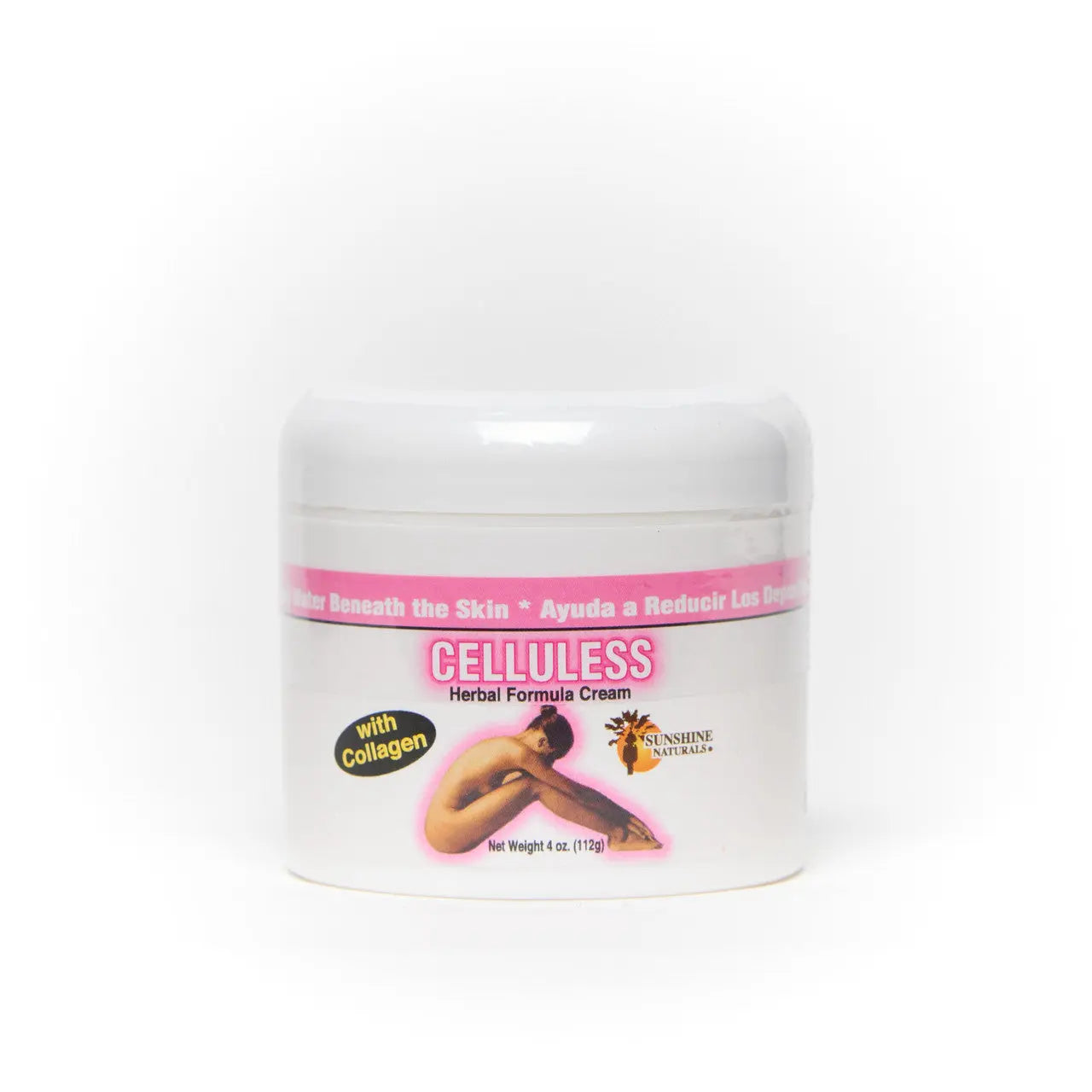 Celluless Cellulite Cream 4 Ounces Sunshinenaturals