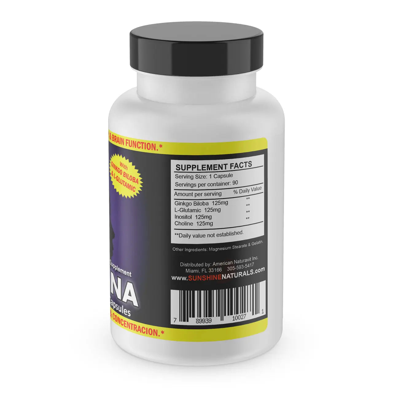 Cerebrina 90 Capsules Sunshinenaturals