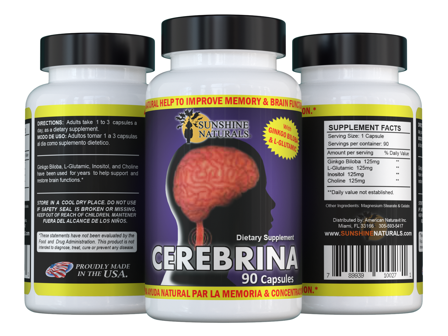 Cerebrina 90 Capsules