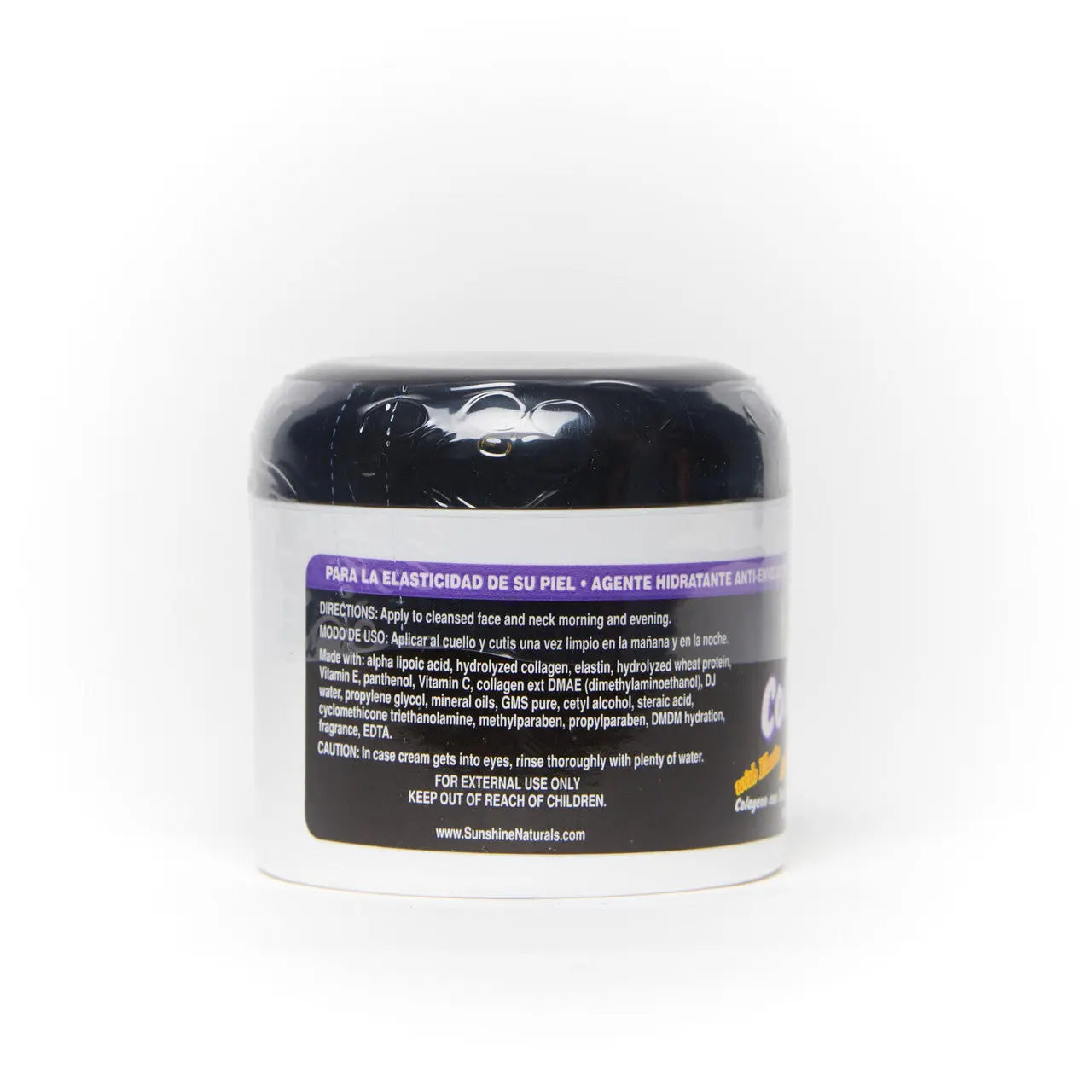 Collagen Cream 4 Ounces Sunshinenaturals