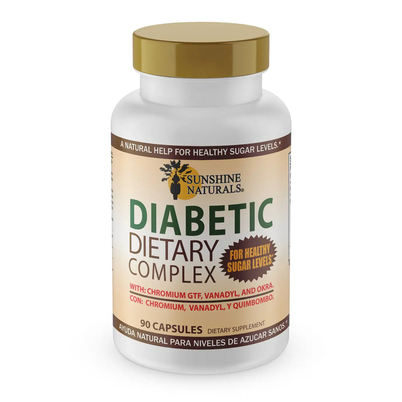 Diabetic Complex 90 Capsules Sunshinenaturals