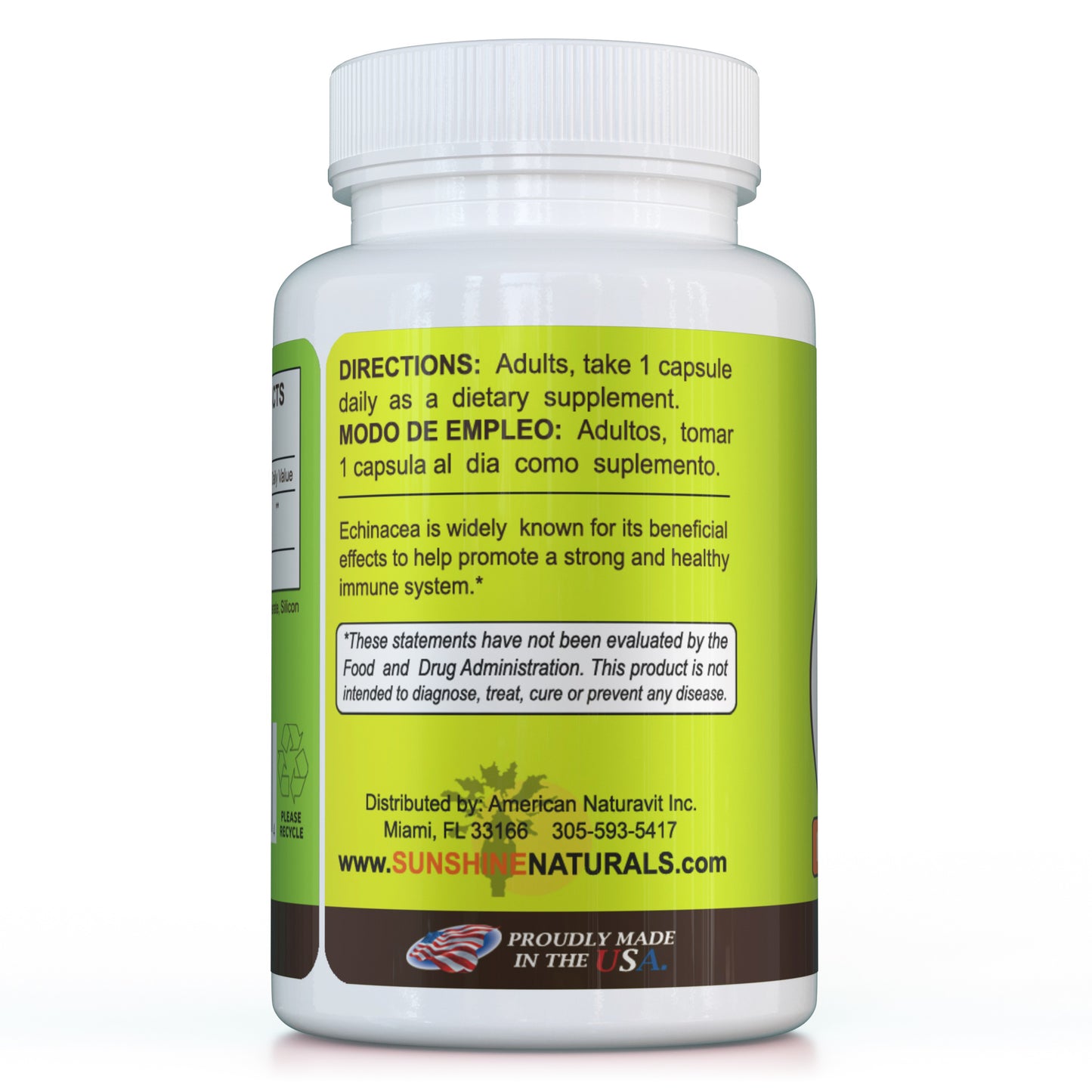 Echinacea 350mg 60 Capsules