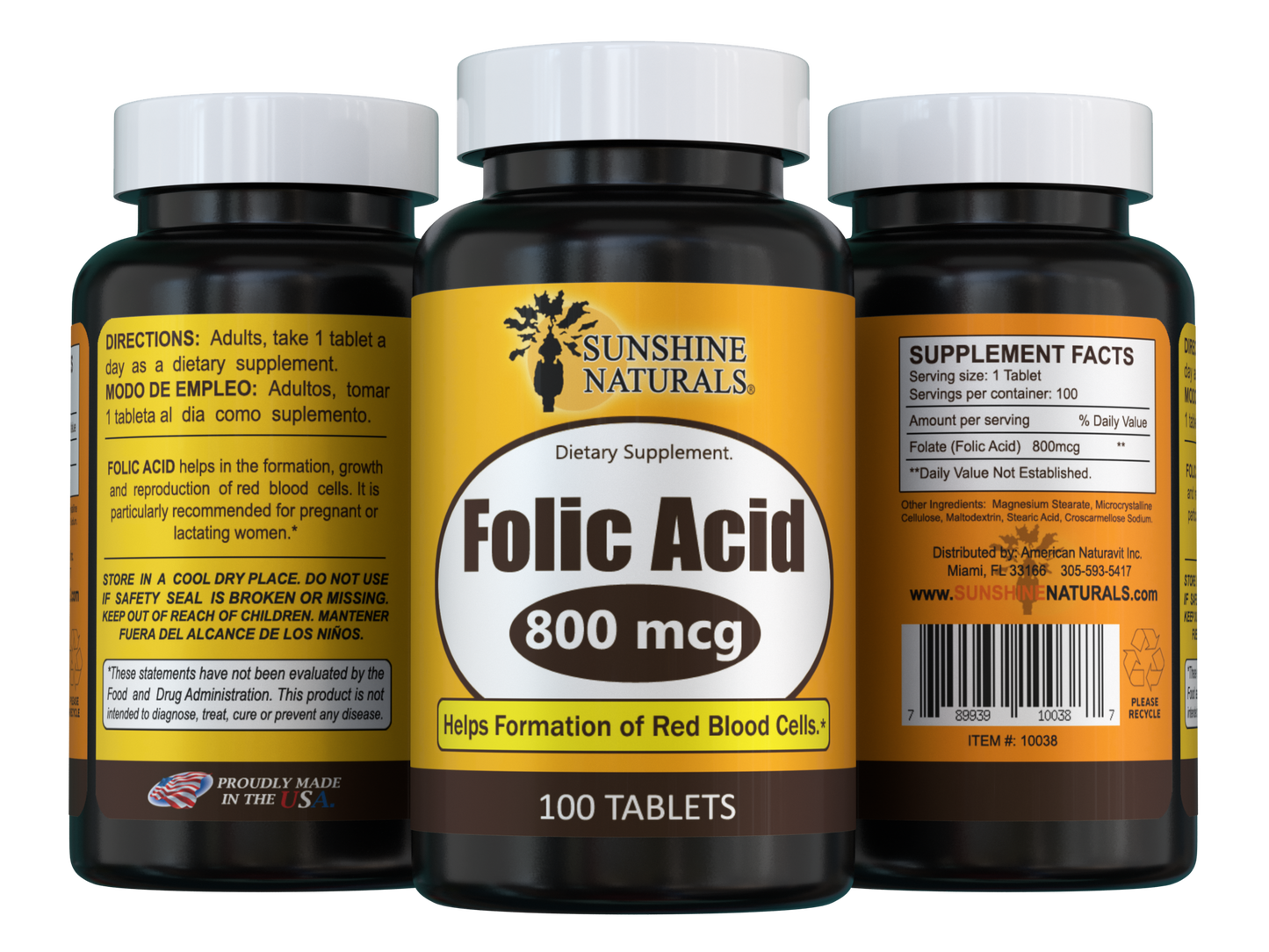 Folic Acid 100 tablets