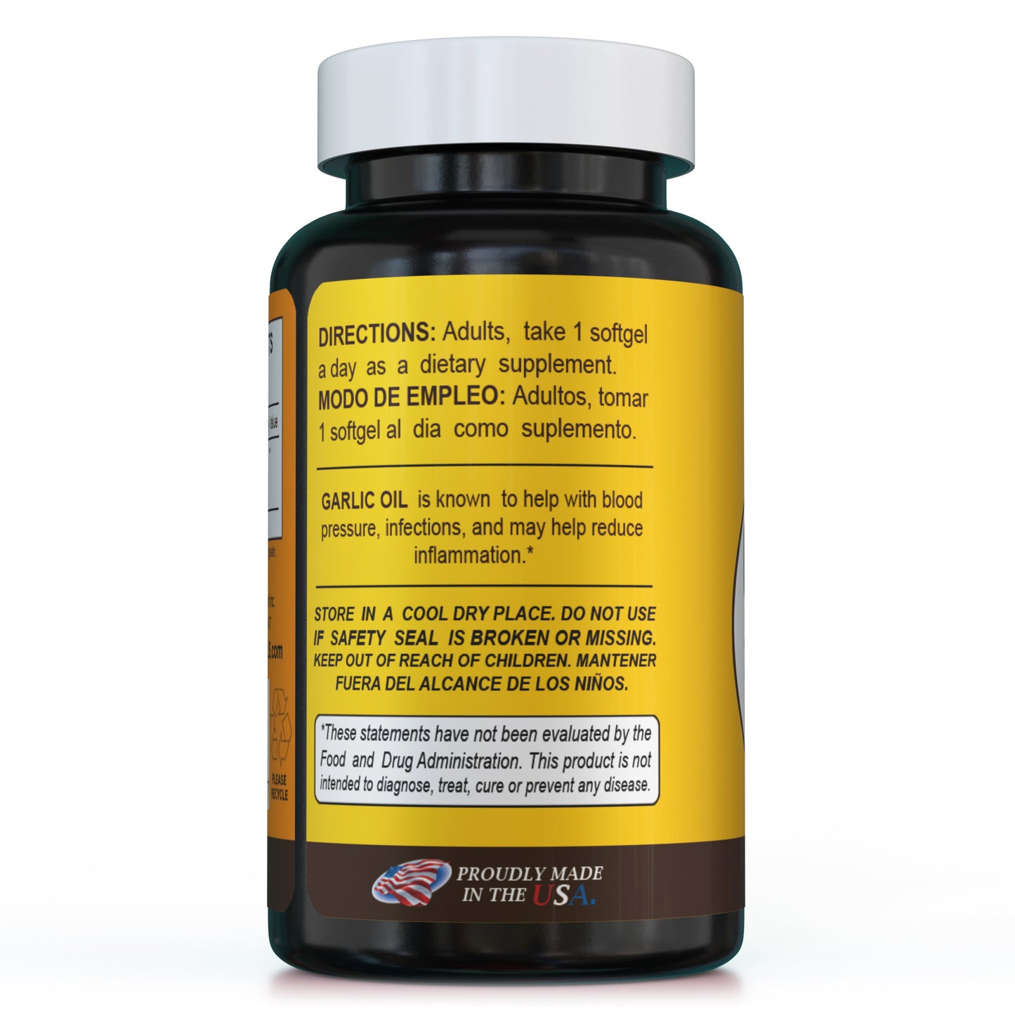 Garlic Oil 2000mg 60 Sofgels