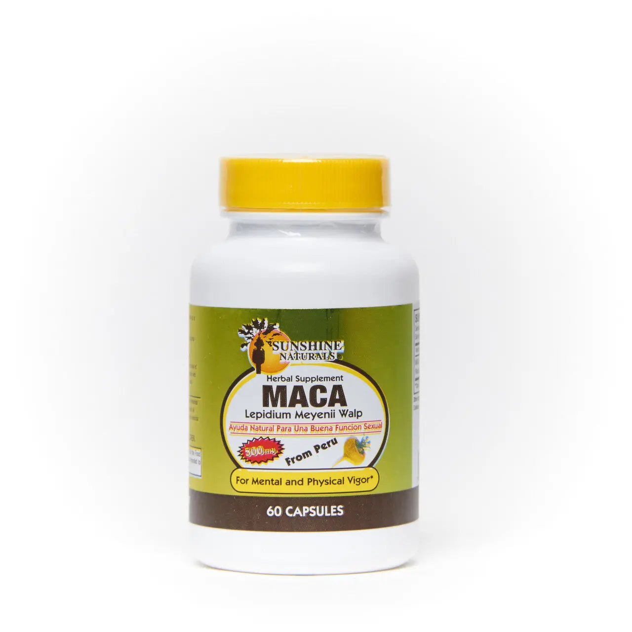 Maca Root 60 Capsules Sunshinenaturals