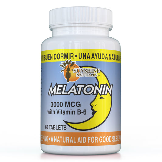 Melatonin 3000mcg 60 Tablets