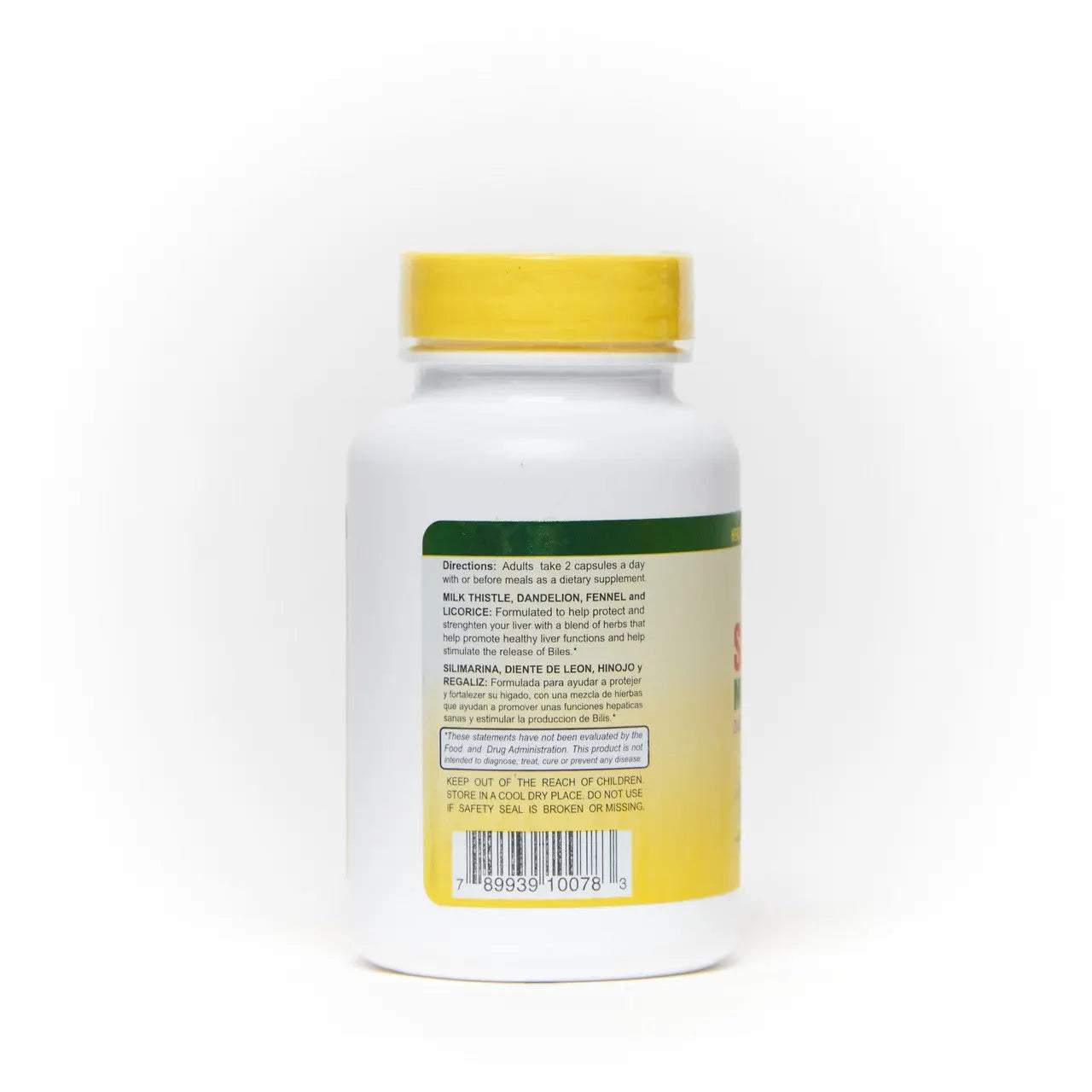 Milk Thistle 600mg 60 Capsules Sunshinenaturals