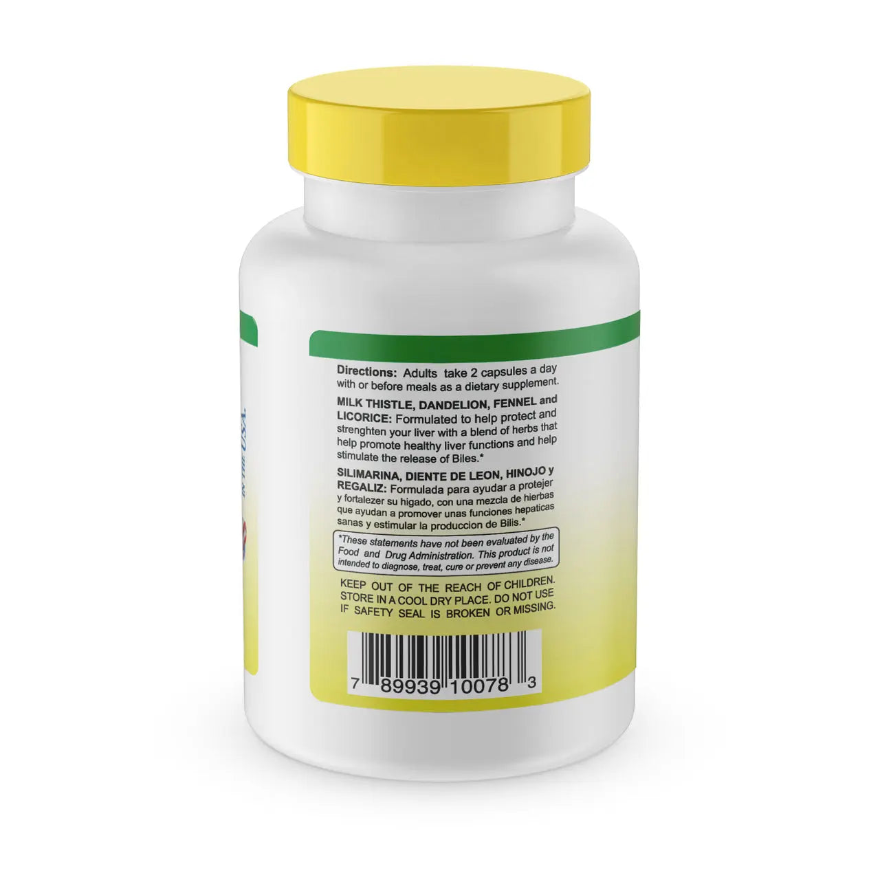 Milk Thistle 600mg 60 Capsules Sunshinenaturals