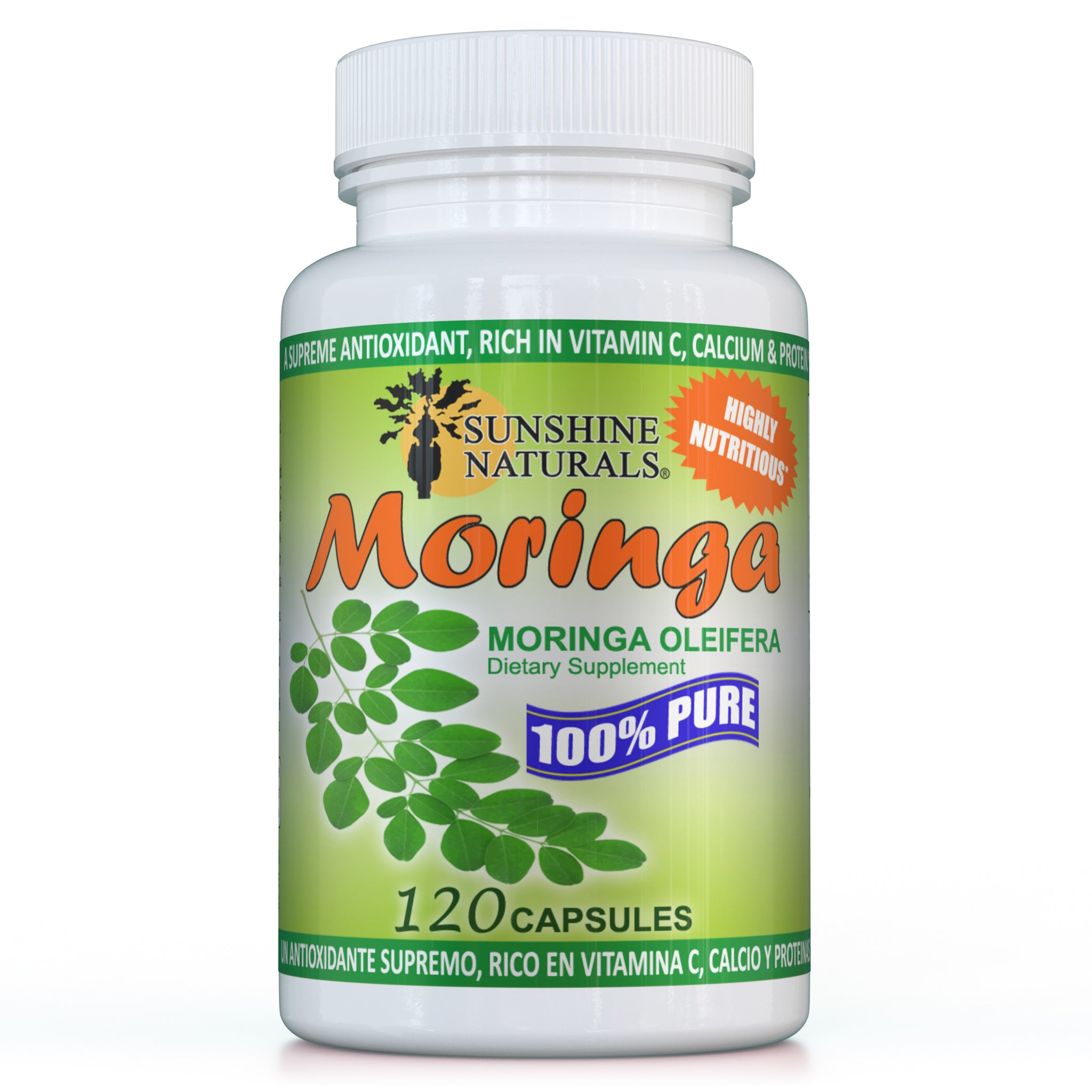 Moringa Oleifera 6000mg Per Serving | 180 Capsules - Foto 4
