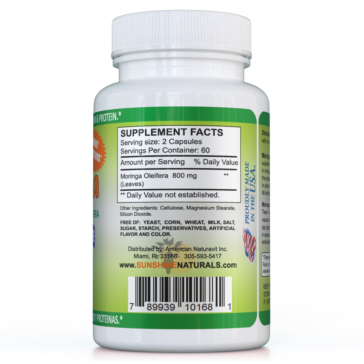 Moringa 800mg 120 Capsules