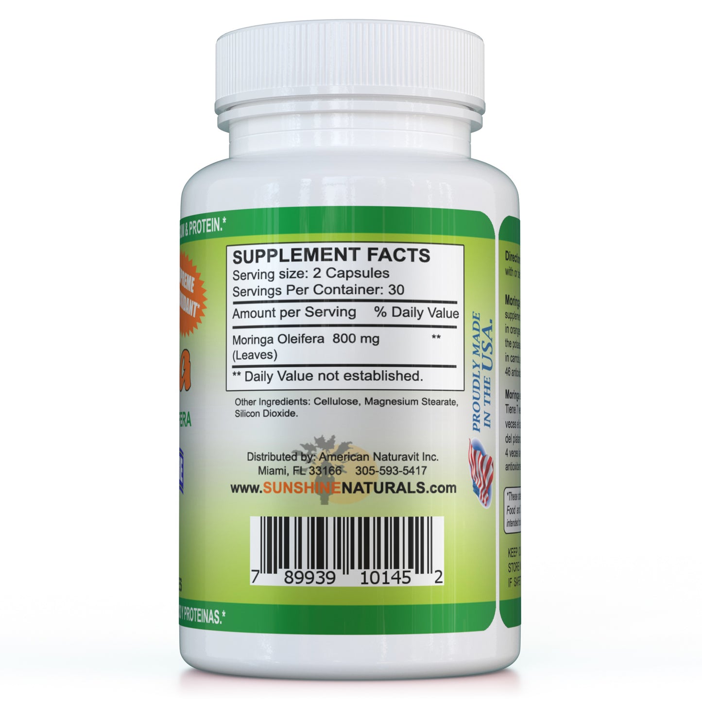 Moringa 800mg 60 Capsules