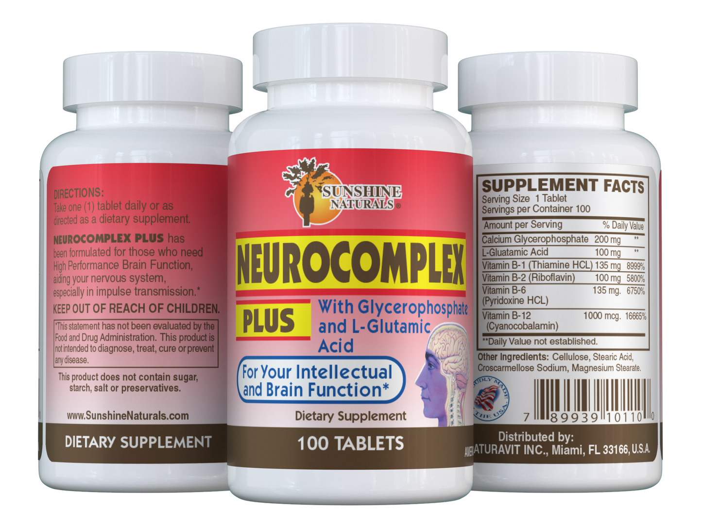 Neurocomplex PLUS 100 Tablets
