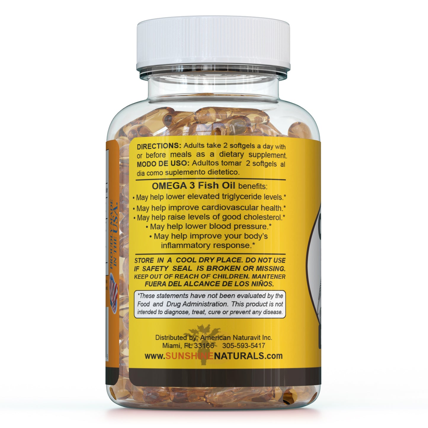 Omega 3 Fish oil 2000mg 120 Softgels