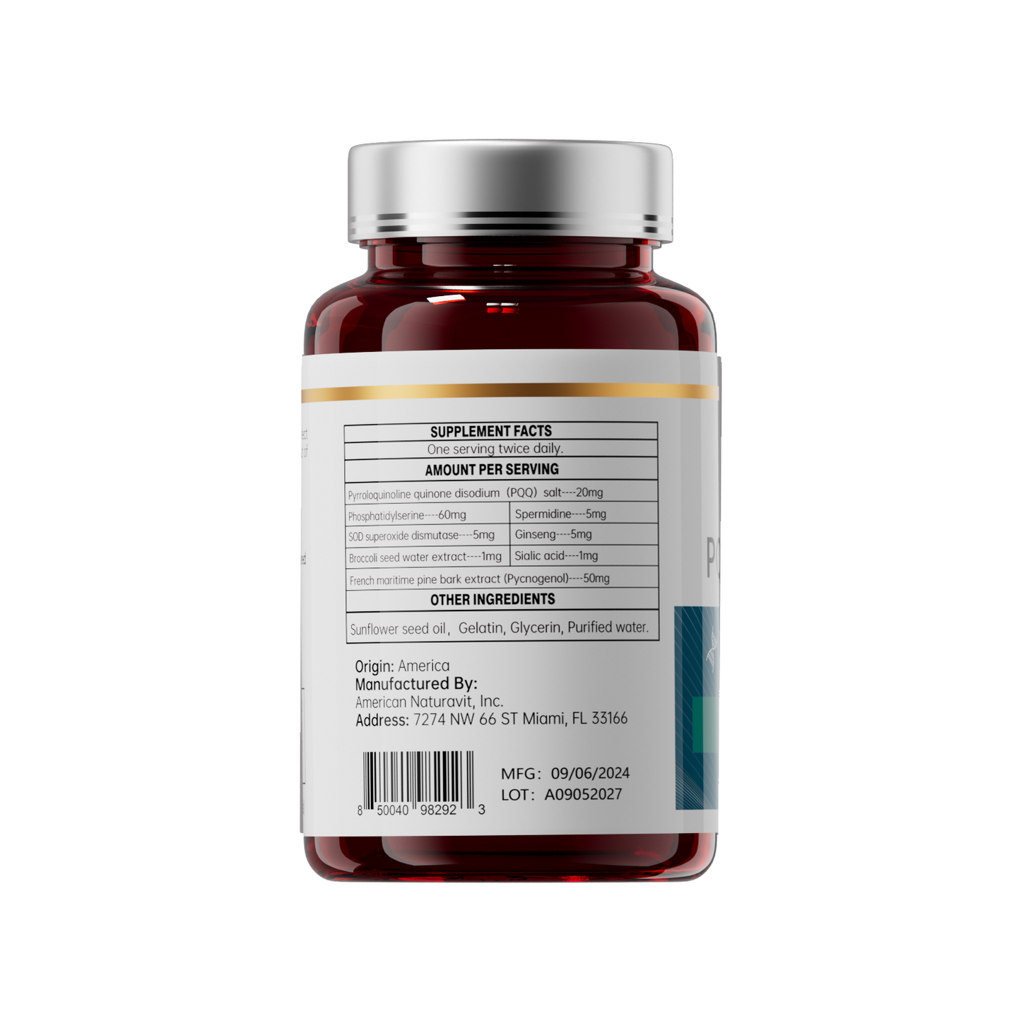 PQQ Complex, 60 Softgels