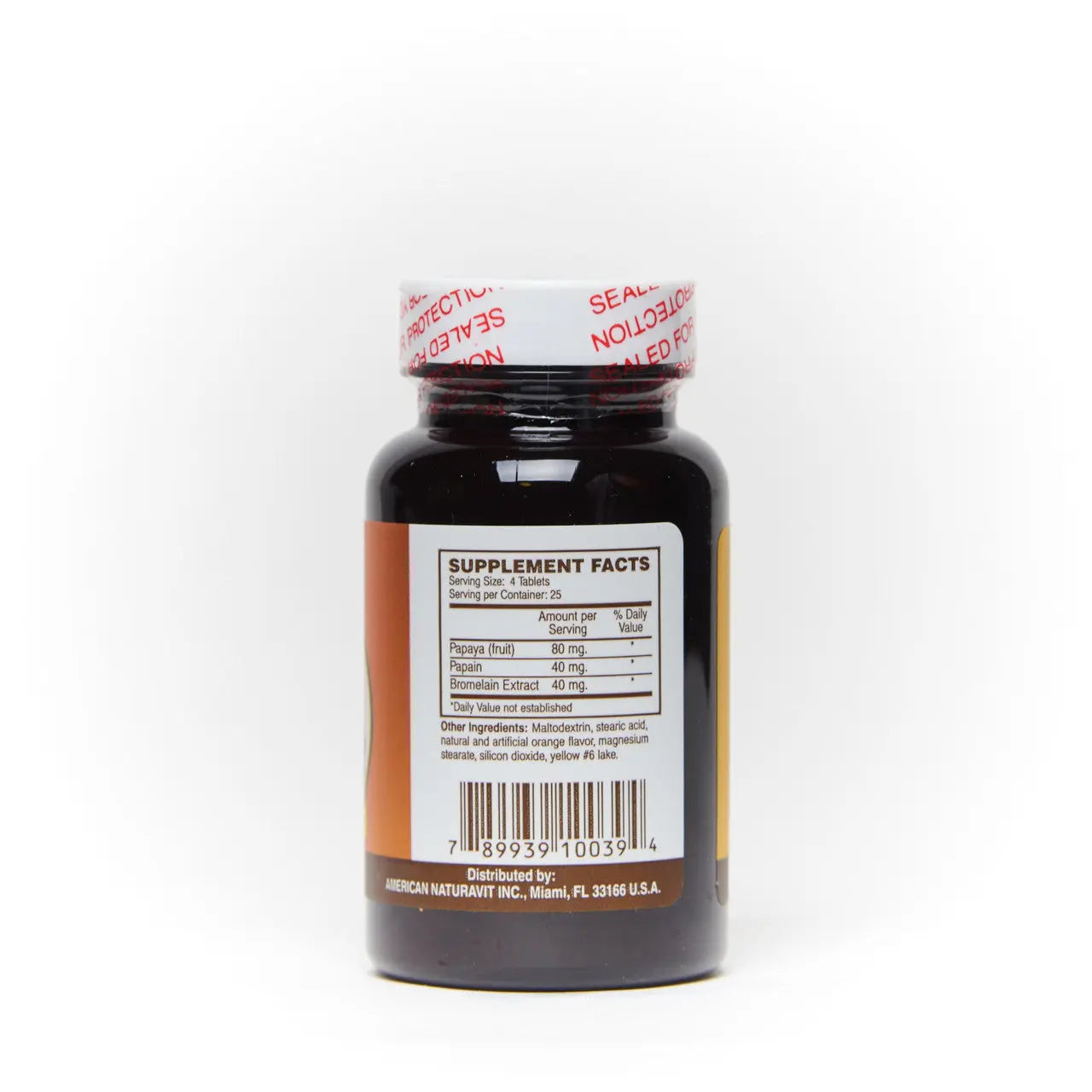 Papaya Enzymes 100 tablets Sunshinenaturals