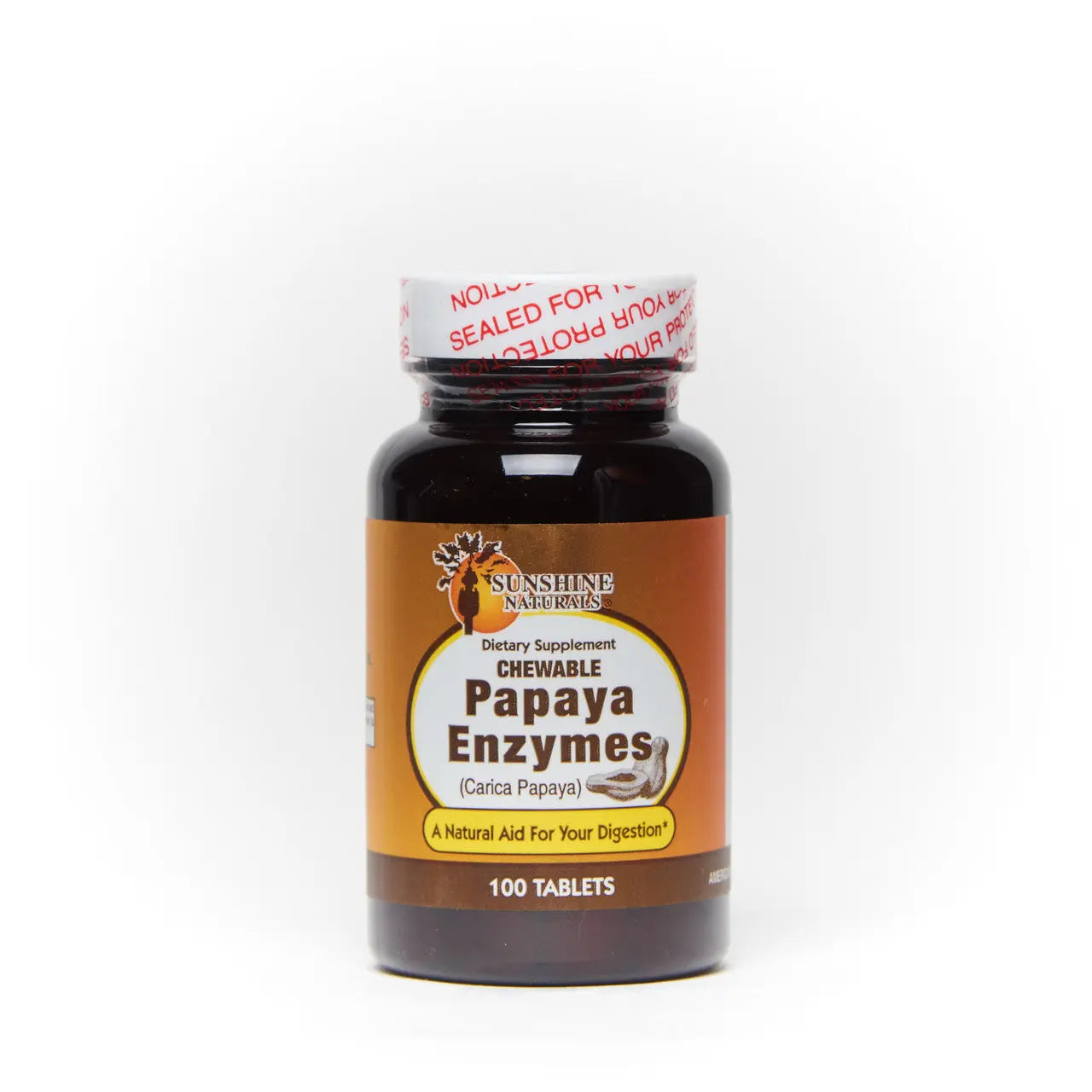 Papaya Enzymes 100 tablets Sunshinenaturals