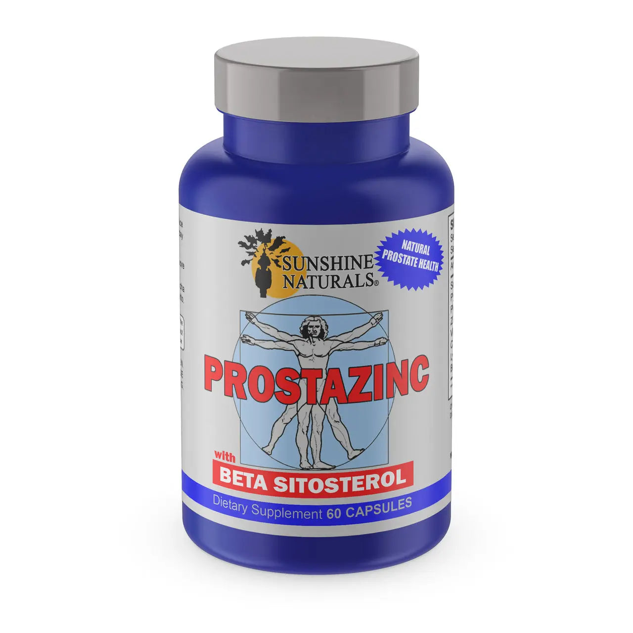 Prostazinc with Betasitosterol 60 Capsules Sunshinenaturals