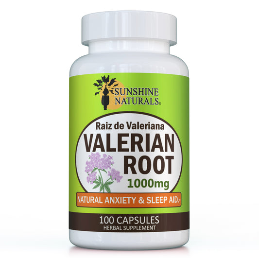 Valerian Root 1000mg 100 Capsules