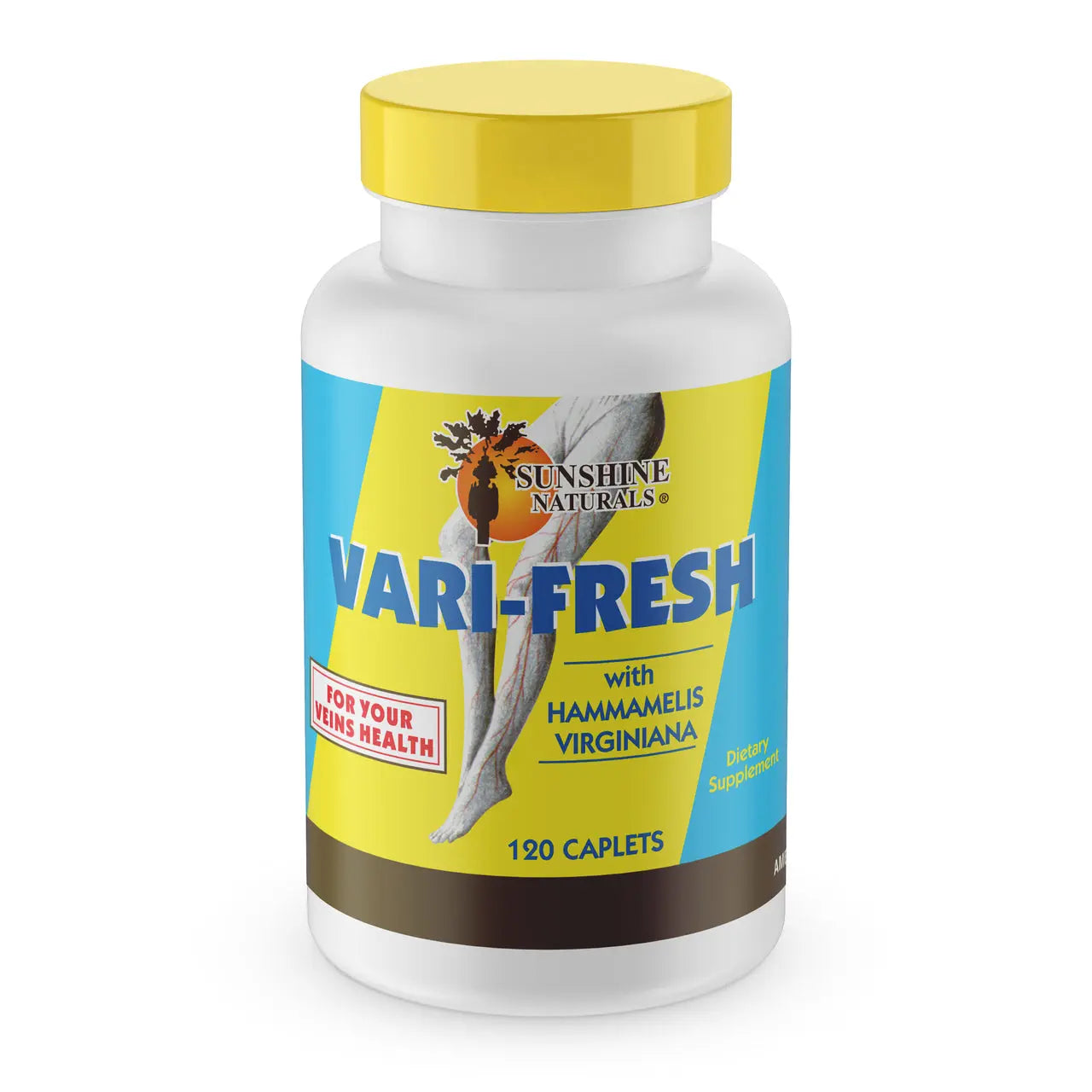 Vari-Fresh 120 Caplets Sunshinenaturals