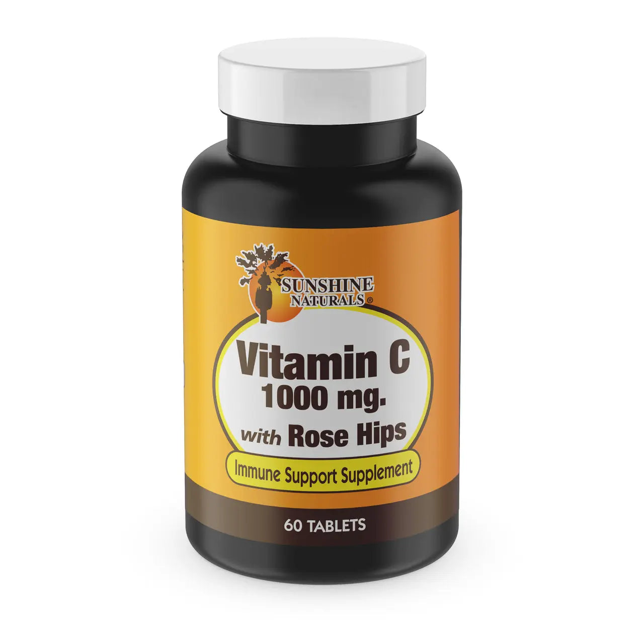 Vitamin C 1000mg 60 Tablets Sunshinenaturals