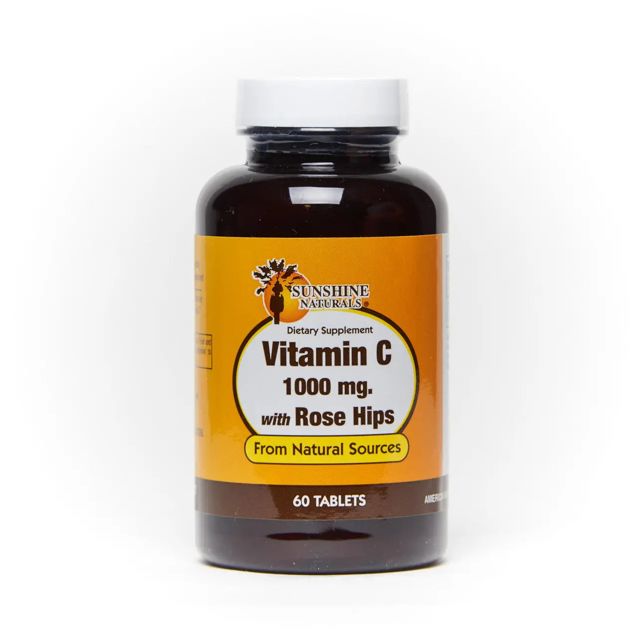 Vitamin C 1000mg 60 Tablets Sunshinenaturals