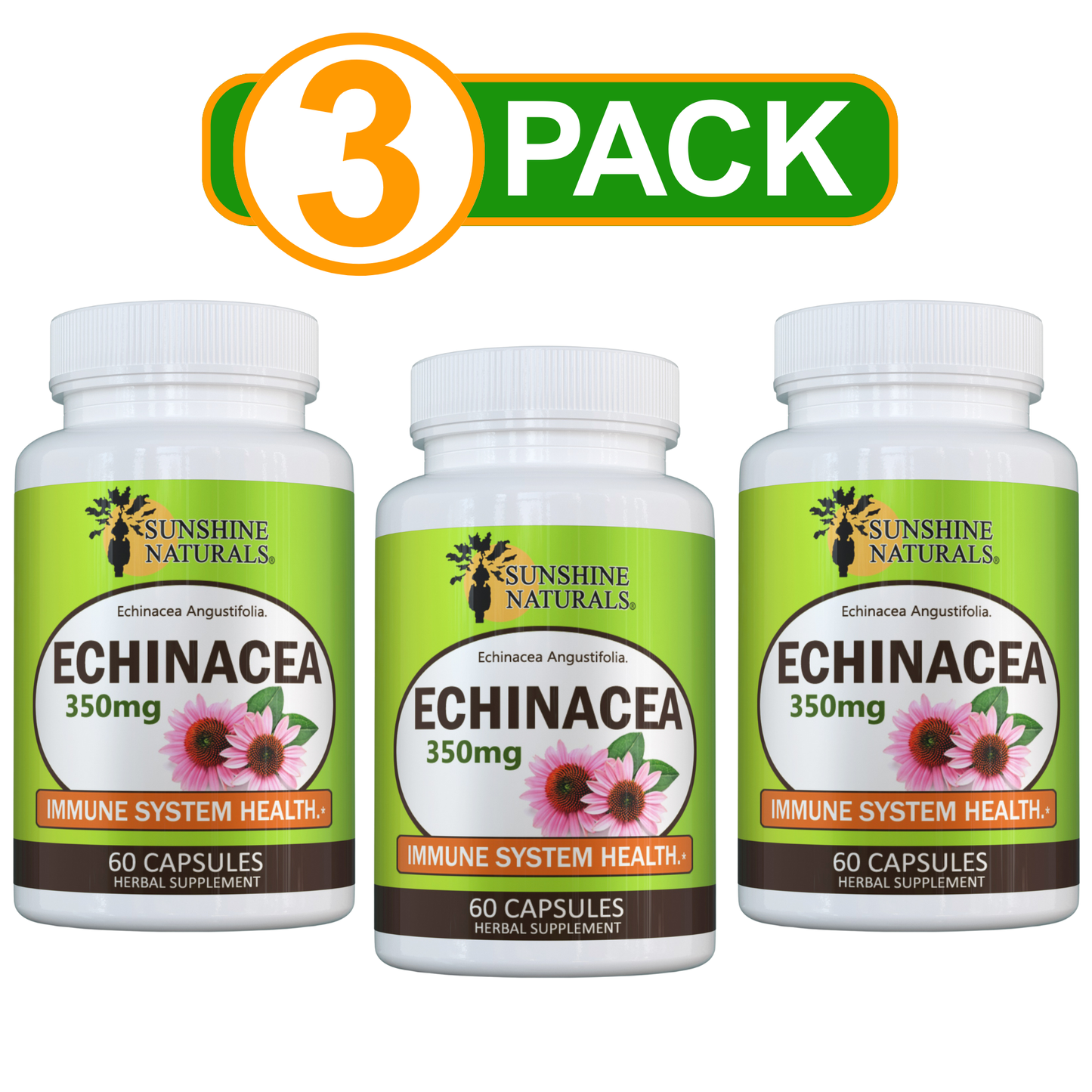 Echinacea 350mg 60 Capsules