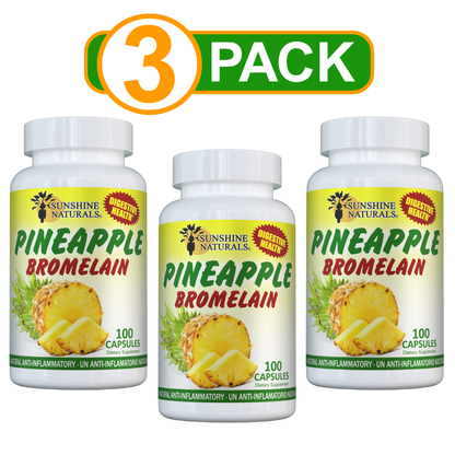 Piña-Plus (Bromelain) 100 Capsules