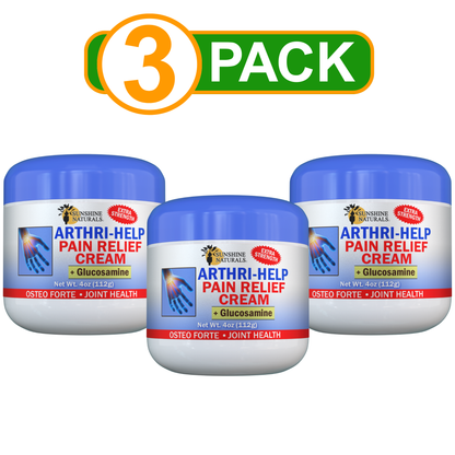 Arthrihelp Pain Relieving Glucosamine Cream 4 Ounces