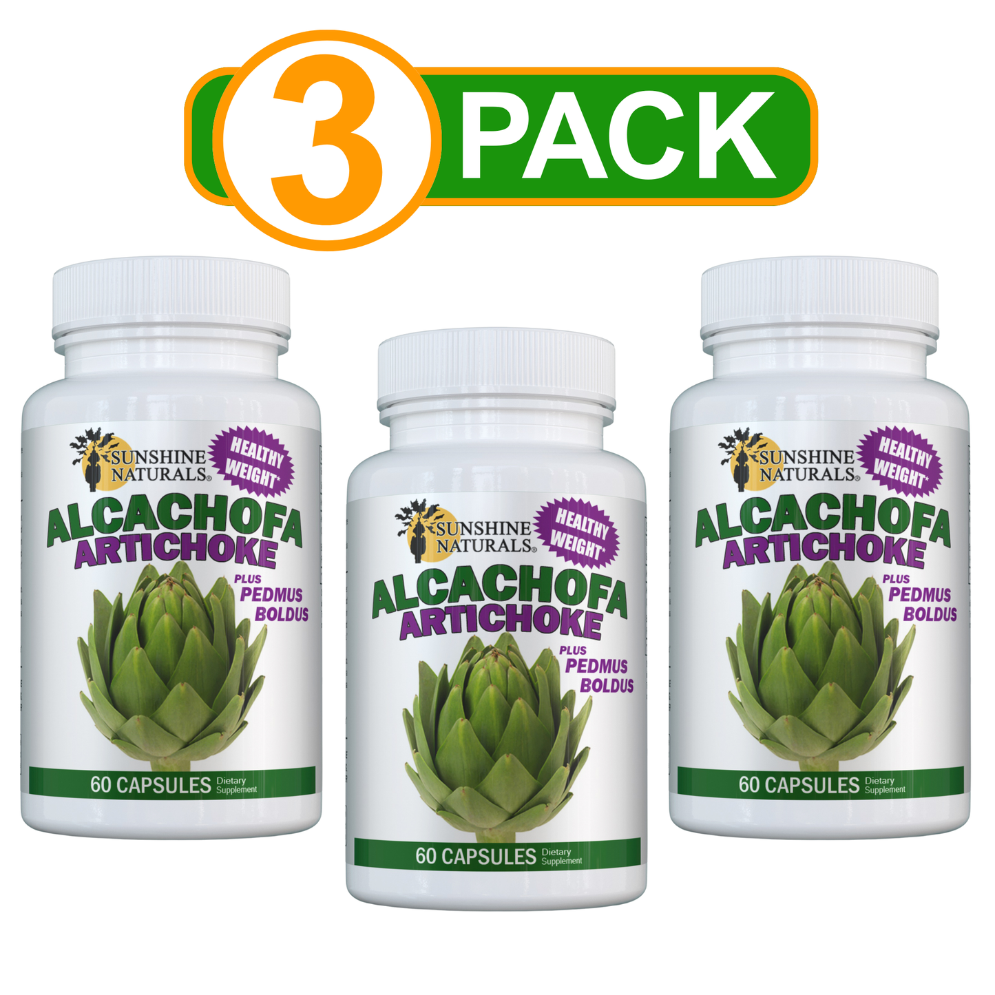 Artichoke (Alcachofa) Plus Boldus 60 Capsules
