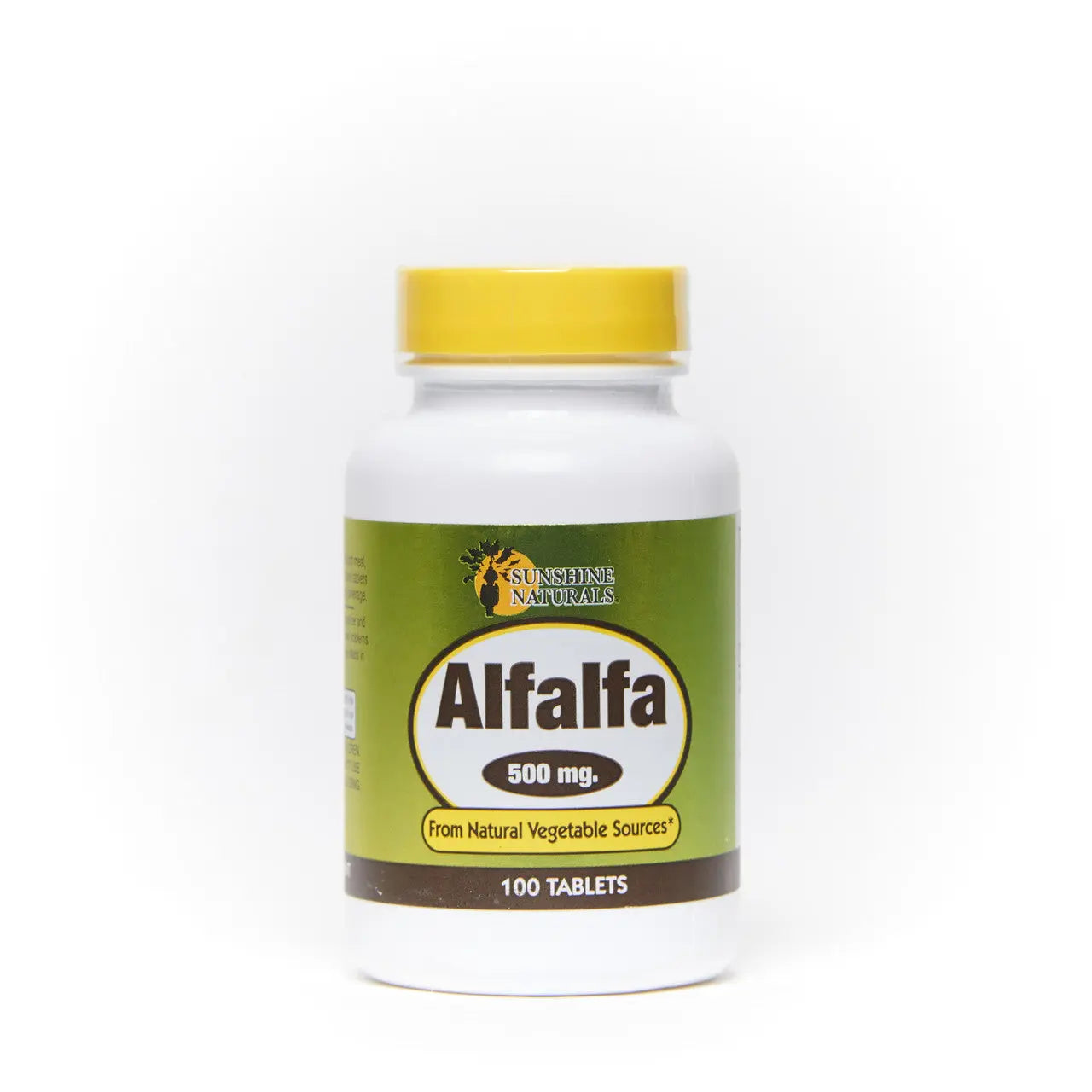 Alfalfa 500mg 100 Tablets Sunshinenaturals