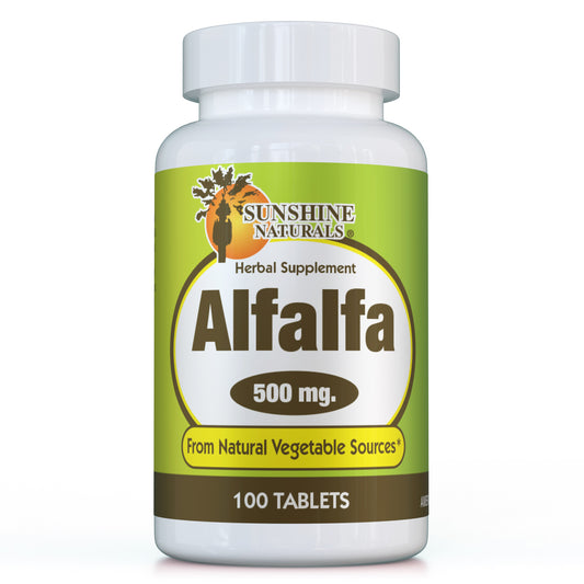 Alfalfa 500mg 100 Tablets