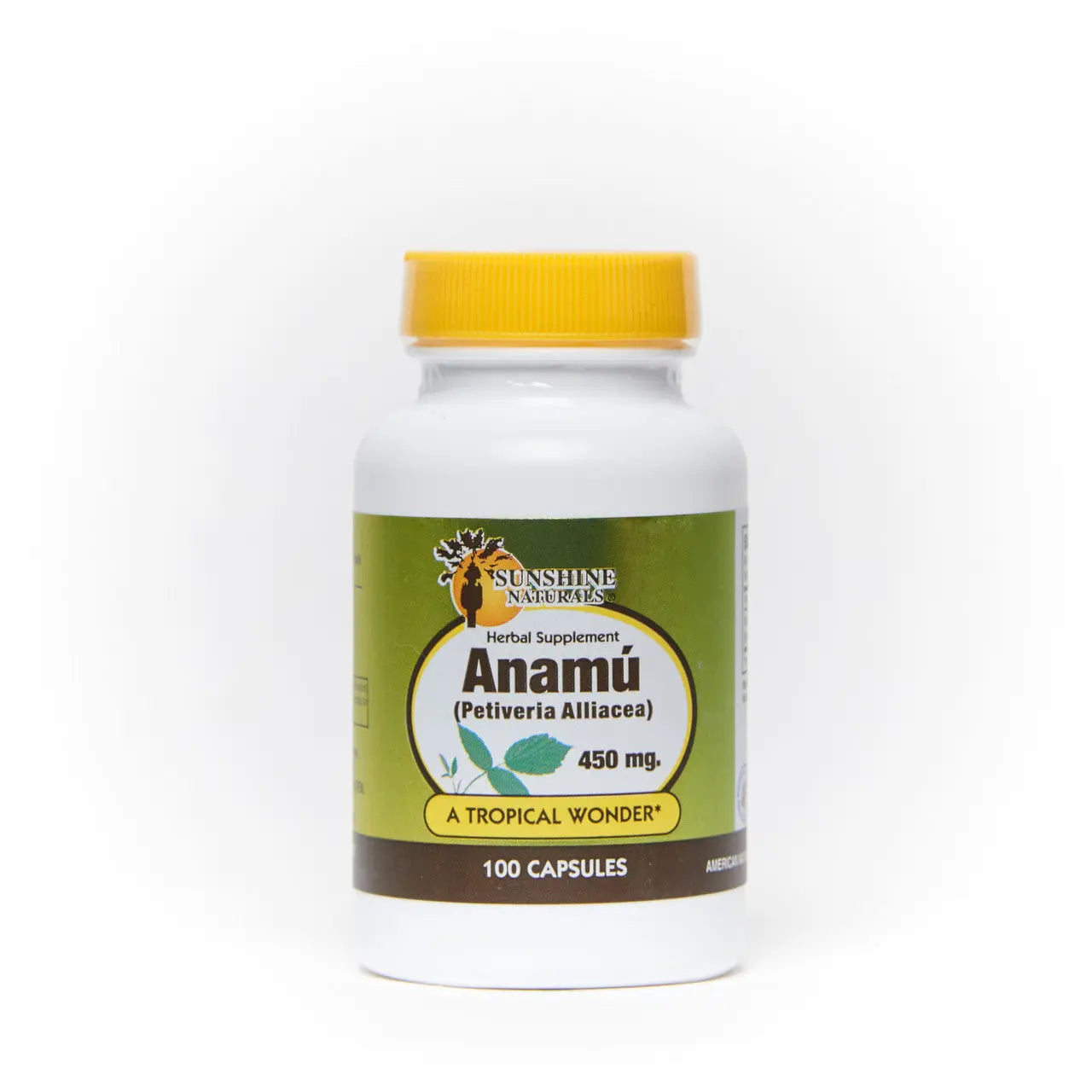 Anamu 450mg 100 Capsules Sunshinenaturals