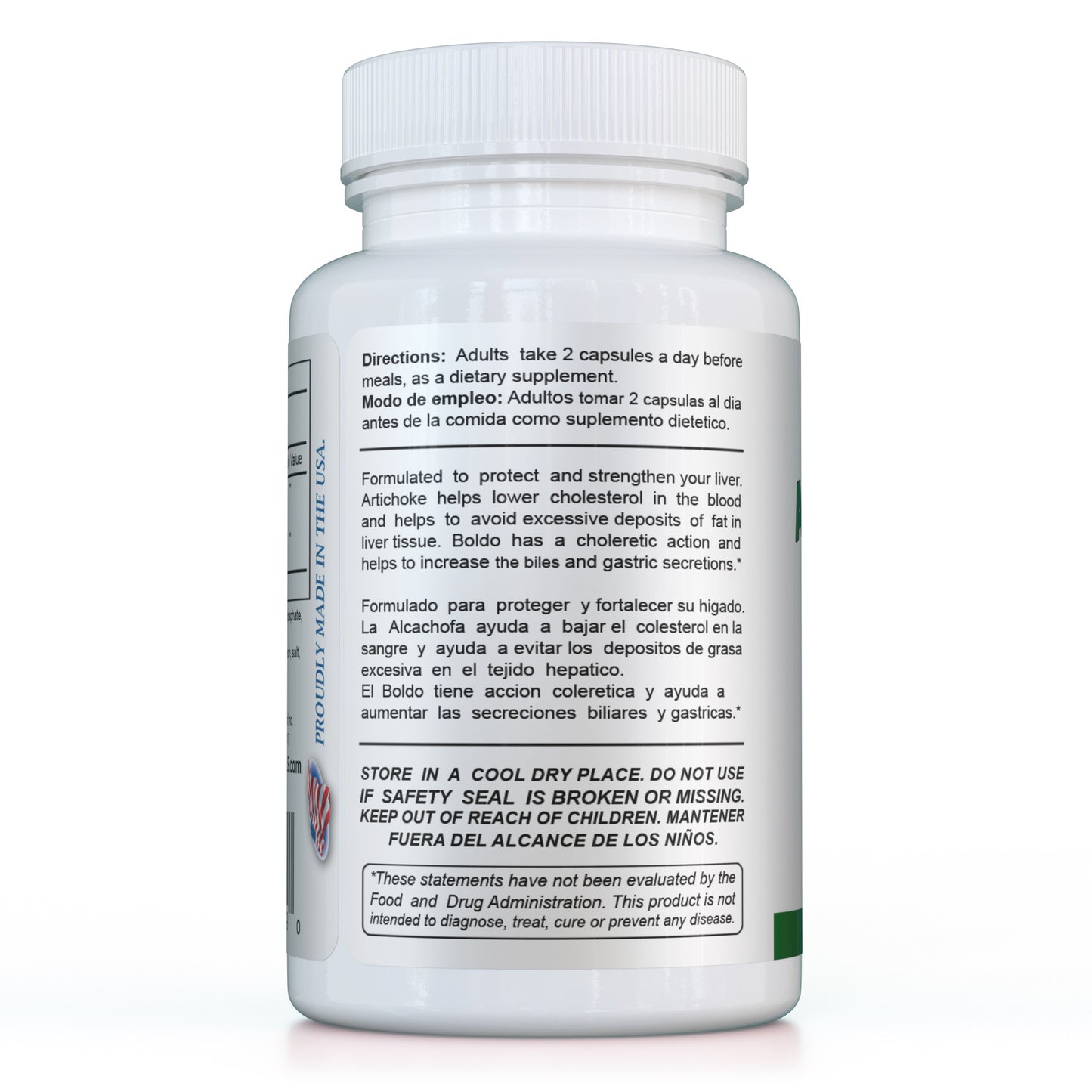 Artichoke (Alcachofa) Plus Boldus 60 Capsules