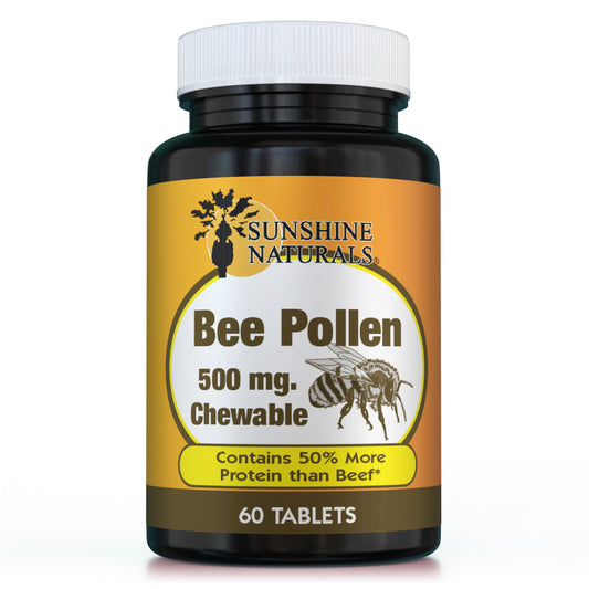 Bee Pollen 60 chewable tablets