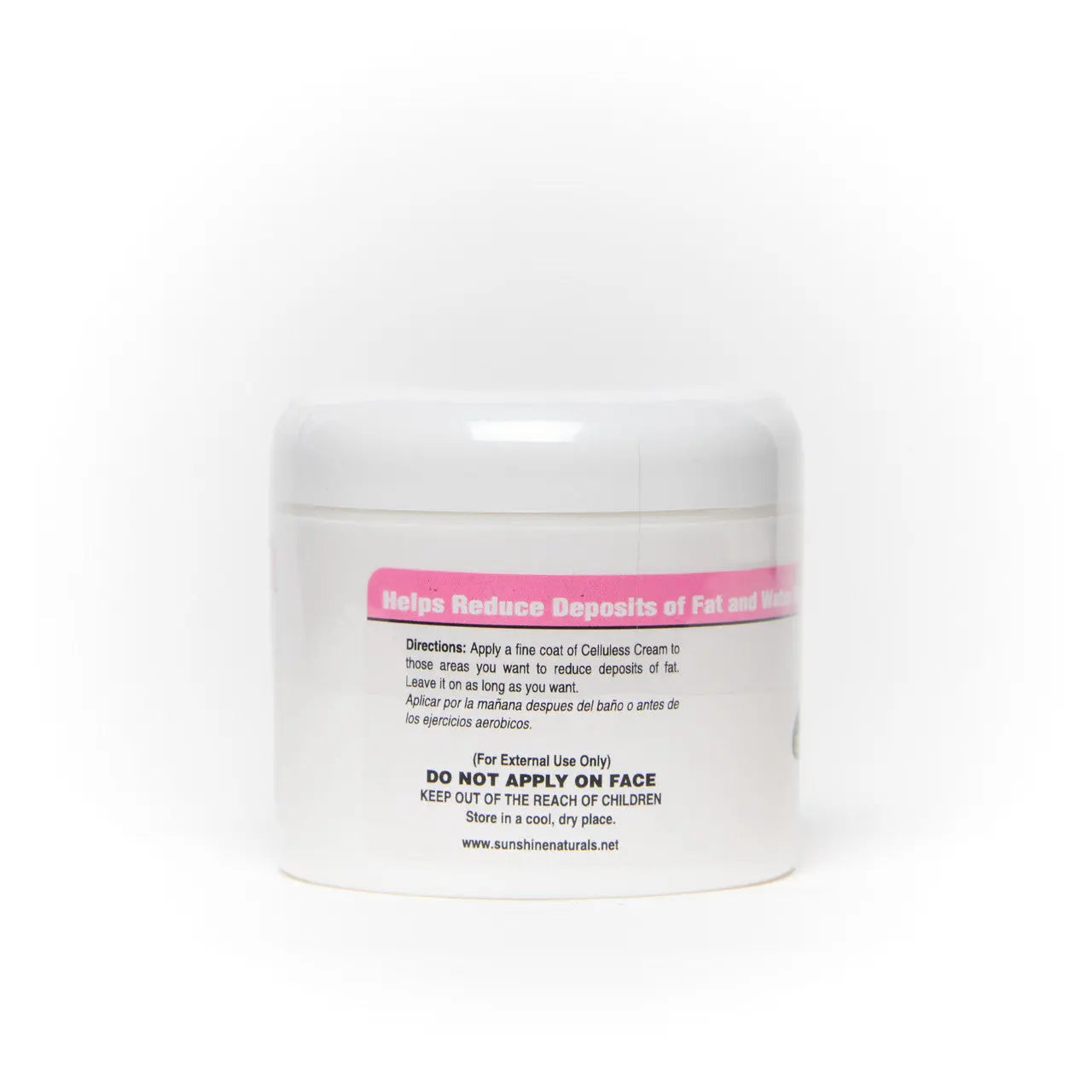 Celluless Cellulite Cream 4 Ounces Sunshinenaturals