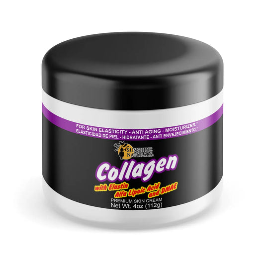 Collagen Cream 4 Ounces Sunshinenaturals