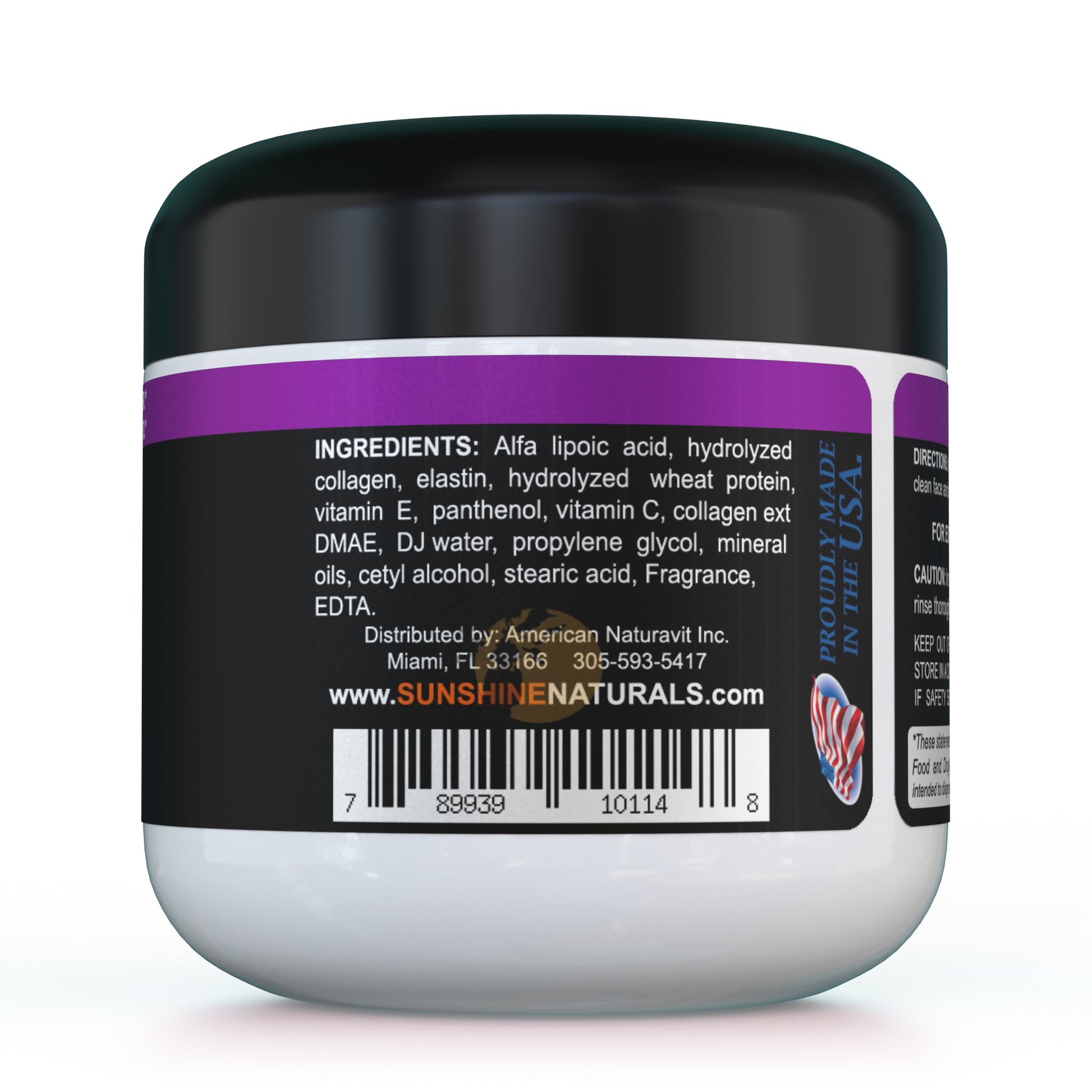 Colnel Cream Collagen Cream - 4 Ounces - Sunshine Naturals