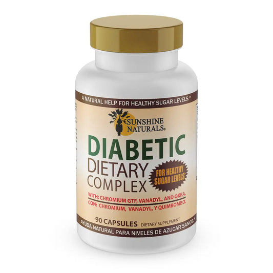 Diabetic Complex 90 Capsules Sunshinenaturals