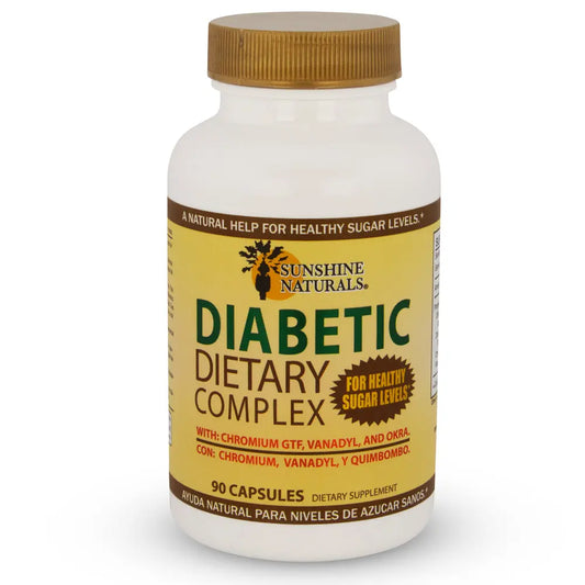 Diabetic Complex 90 Capsules Sunshinenaturals